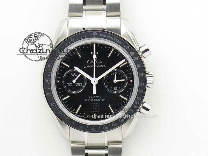 0412 Seamaster Pro Chrono SS RG OM Best Edition Blue Ceramic Blue Dial On SS RG Bracelet A Snug 8129